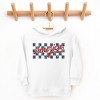 The Juniper Shop Checkered America Retro Toddler Hoodie - 2 of 4
