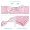 Unique Bargains Banquet Stretch Chair Bands Sashes with Bow Knot - 4 of 4