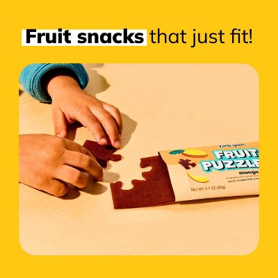 Little Spoon Kids' Fruit Puzzlers Mango Fruit Snacks Made with Real Fruit - 7.05 oz/10ct