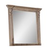 Royal Hampton Dresser Mirror, Beveled Glass, Weathered Oak Solid Wood, 46 Inch - 2 of 4