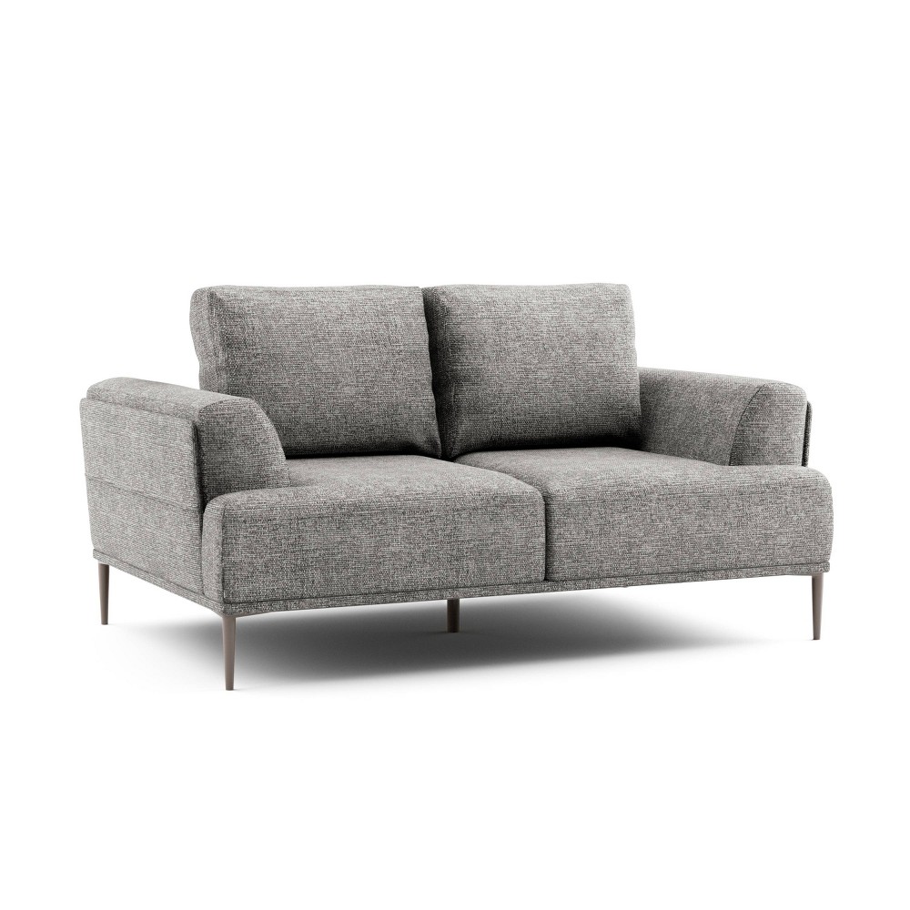 Photos - Sofa HOMES: Inside + Out Tubera 65" Loveseat Chenille T Seat Cushion with Exten