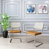 Set of 4/Set of 2 Accent Dining Chair, Rattan Chair for Dining room, Living room-ModernLuxe - 2 of 4