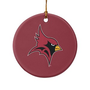 St. John Fisher College Primary Logo Porcelain Holiday Christmas Tree Ornament  2.8" (7.1 cm) - 1 of 4