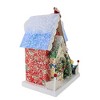 Cody Foster 11.75 In Retro Santa Adobe Christmas Christmas Village , Lightweight Christmas Decor Nostalgic Putz House (1PC) - 4 of 4