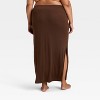 Women's Variegated Ribbed Pajama Skirt - Auden™ - 2 of 3