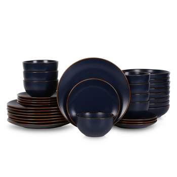 Stone Lain Brasa 32-Piece Stoneware Dinnerware Set, Service for 8
