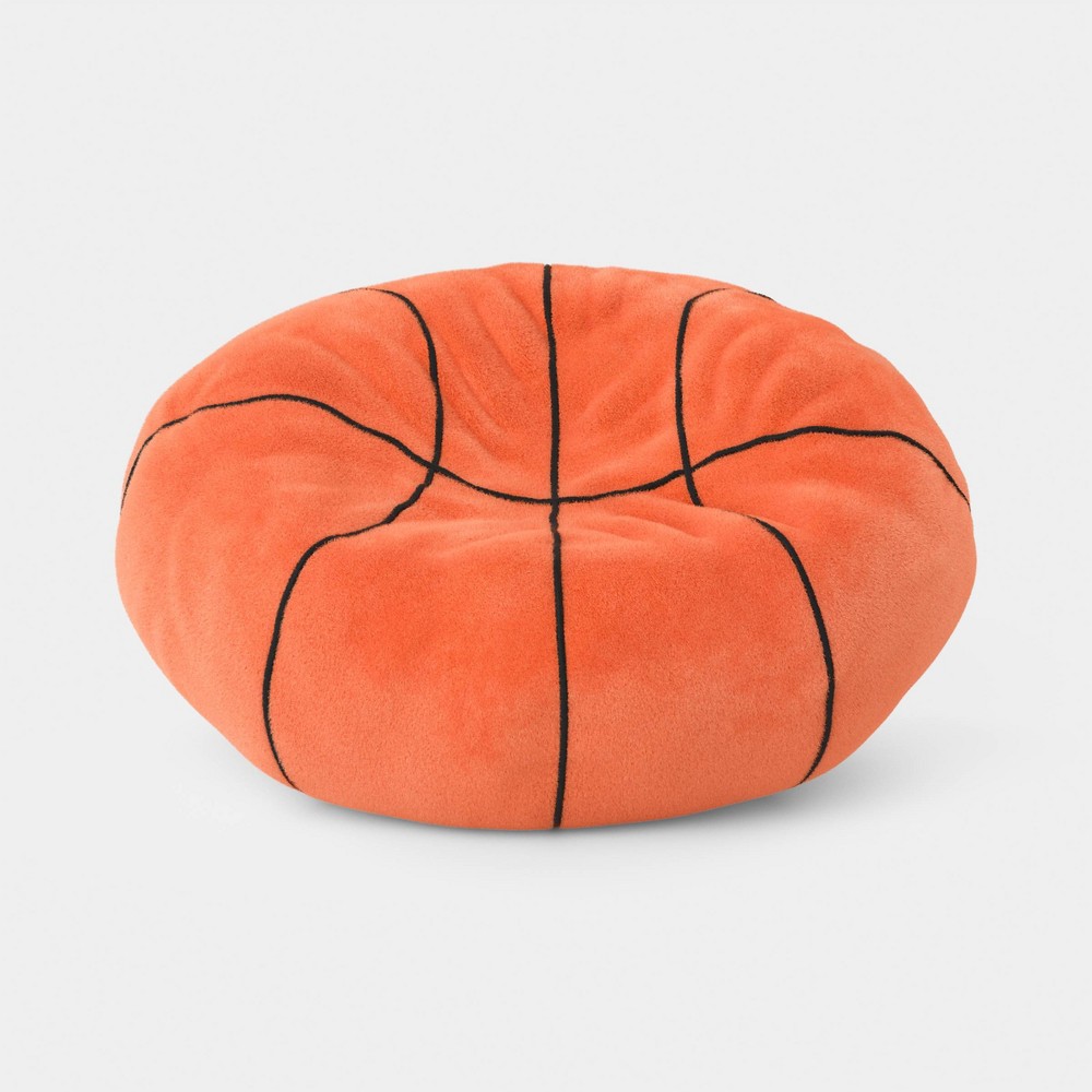 Basketball Plush Sport Kids' Bean Bag Chair - Pillowfort™