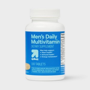 Men's Daily Multivitamins Tablets - 100ct - up&up™ - 1 of 4