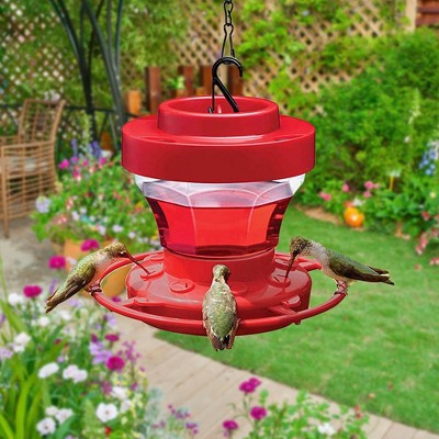 Detachable buzzer with capacity water supply device with hooks, plastic, birdcage bird feeder, detachable bird feeder