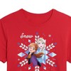 Women's - Frozen 2 - Snow Sisters Cropped Graphic T-Shirt - 2 of 4