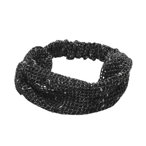 Unique Bargains Women's Wide Lace Headband 1 Pc - 1 of 4