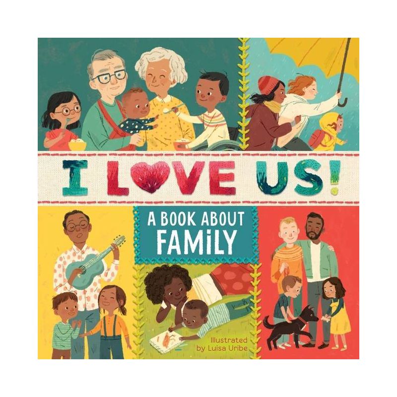 I Love Us: A Book about Family (with Mirror and Fill-In Family Tree) - by Houghton Mifflin Harcourt (Hardcover), 1 of 2