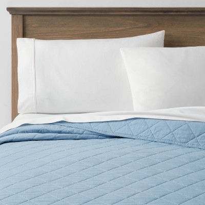 Diamond Stitch Cotton Linen Quilt - Threshold™ : Target