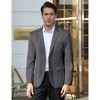 Men's Casual Blazers Two Button Lightweight Sport Coats for Men Regular Fit Linen Suit Jackets - 4 of 4