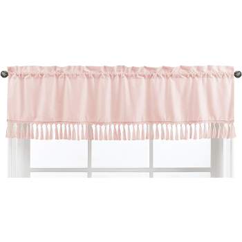 Sweet Jojo Designs Window Valance Treatment 54in. Bohemian Blush Pink