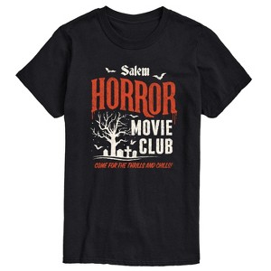 Men's - Instant Message - Salem Horror Movie Club Short Sleeve Graphic T-Shirt - 1 of 4