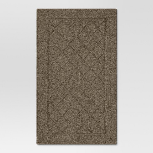 Textured Pet Rug Brown - Threshold™ : Target