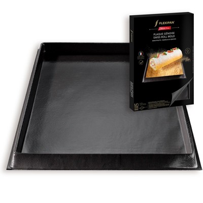 Flexipan Original Swiss Roll Mold, Non-Stick, Handcrafted in France, Trusted by Chefs, Food Safe Certified