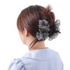 Unique Bargains Women's Fashion Heart Clouds Hair Clips 5.12"x4.33"x1.97" Gray 1 Pc - 2 of 4