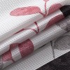 Dainty Home 3D Printed Textured Waffle Weave 13 Piece Shower Curtain Set - 3 of 4