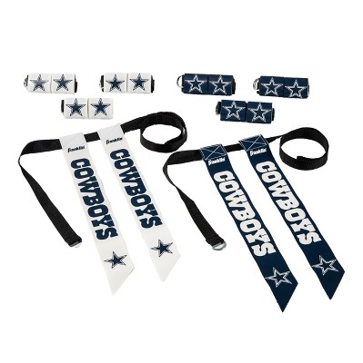  NFL Franklin Sports Dallas Cowboys Youth Flag Football Set 