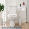 Unique Bargains Durable Well-designed Unique Marble Shelf Stylish Toilet Paper Holder - 3 of 3