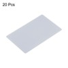 Unique Bargains Smooth Laser Engraving Metal DIY Gift Craft Business Cards 20 Pcs - 3 of 4