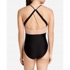 Women's Strappy Halter Mesh Leotard One Piece - Danskin - 2 of 3