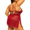 Adore Me Women's Rae Babydoll Lingerie - 3 of 4