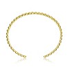 Guili 14K Gold Plated Cuff Bracelet for Women - Elegant and Minimalist Jewelry Accessory Perfect for Everyday Wear, Parties, or Special Occasions - 2 of 3