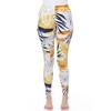Women's Super Soft Tropical Printed Leggings - White Mark - 2 of 4