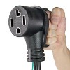 Certified Appliance Accessories® 3-Prong to 4-Prong Dryer Cord Adapter with Ground Wire in Black - image 4 of 4