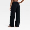 Women's Fleece Wide Leg Sweatpants - Auden™ - 2 of 4