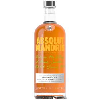 Absolut Mandarin Vodka - 1L Bottle