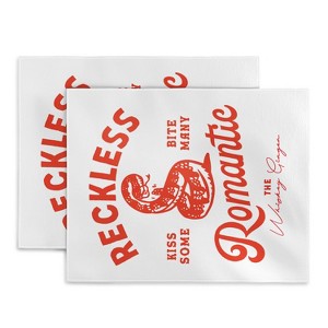 The Whiskey Ginger Reckless Romantic Kiss Some Bite Many Placemats - Deny Designs - 1 of 3