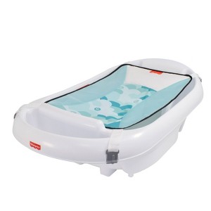 Fisher-Price Newborn to Toddler Bath Tub - White - 1 of 4