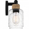 Quoizel Lighting Baltic 2 - Light Vanity in  Matte Black - 2 of 4