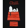 Seven Times Six Peanuts Snoopy T-Shirt Men's Chill Period Short Sleeve Tee Black - 2 of 3
