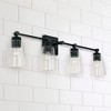 Capital Lighting Rory 4 - Light Vanity in  Matte Black - 2 of 3