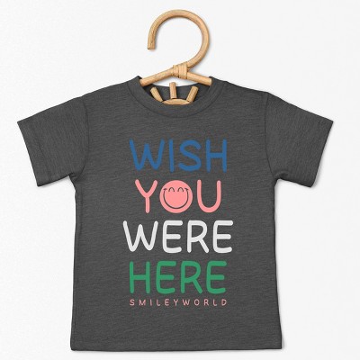 The Juniper Shop SmileyWorld Wish You Were Here Toddler Short Sleeve Tee