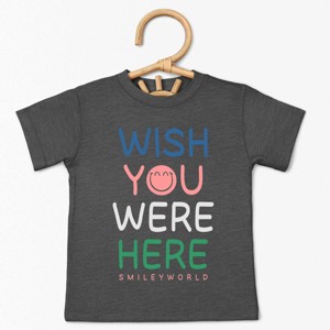 The Juniper Shop SmileyWorld Wish You Were Here Toddler Short Sleeve Tee - 1 of 4