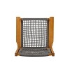 Christopher Knight Home Lysandra 5 pcs Acacia Wood Rope Weave Chairs Dining Set - 4 of 4