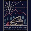 Junior's Design By Humans Camper 2 By VEKTORKITA T-Shirt - 2 of 3