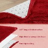 Fluffy Area Rug- Shag Area Rug for Living Room, Shaggy Large Indoor Thick Living Room Carpet with Non-Slip Backing, Soft Plush Carpet - 4 of 4