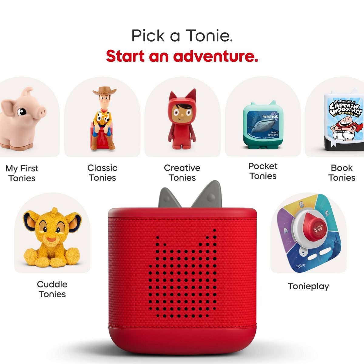 tonies PAW Patrol: Chase Toniebox 2 Starter Set - Sunset Red - thumbnail 9