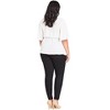 Women's Plus Size Asha Fit Regular High Rise Skinny Jean - black | CITY CHIC - 2 of 4