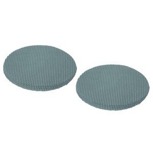 Unique Bargains Polyester Elastic Wear-resistant Wrinkle-resistant Stool Covers 2 Pcs - 1 of 4