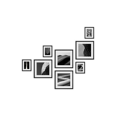 Haus and Hues Fleetwood Gallery Frames with Real Glass and Mat