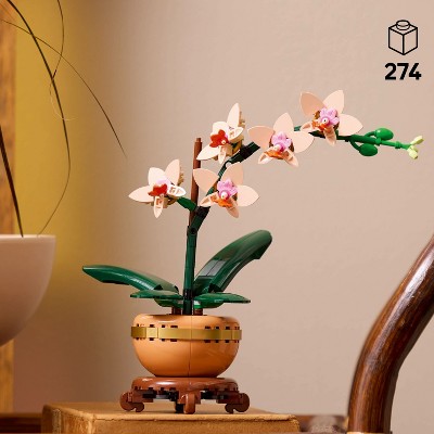 Детские конструкторы LEGO Botanicals Mini Orchid Building Set for Adults, Decor for Home or Office 10343 — фото 2