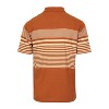 Gioberti Men's Multi-Stripe Short Sleeve Polo w/ Pocket - 2 of 3